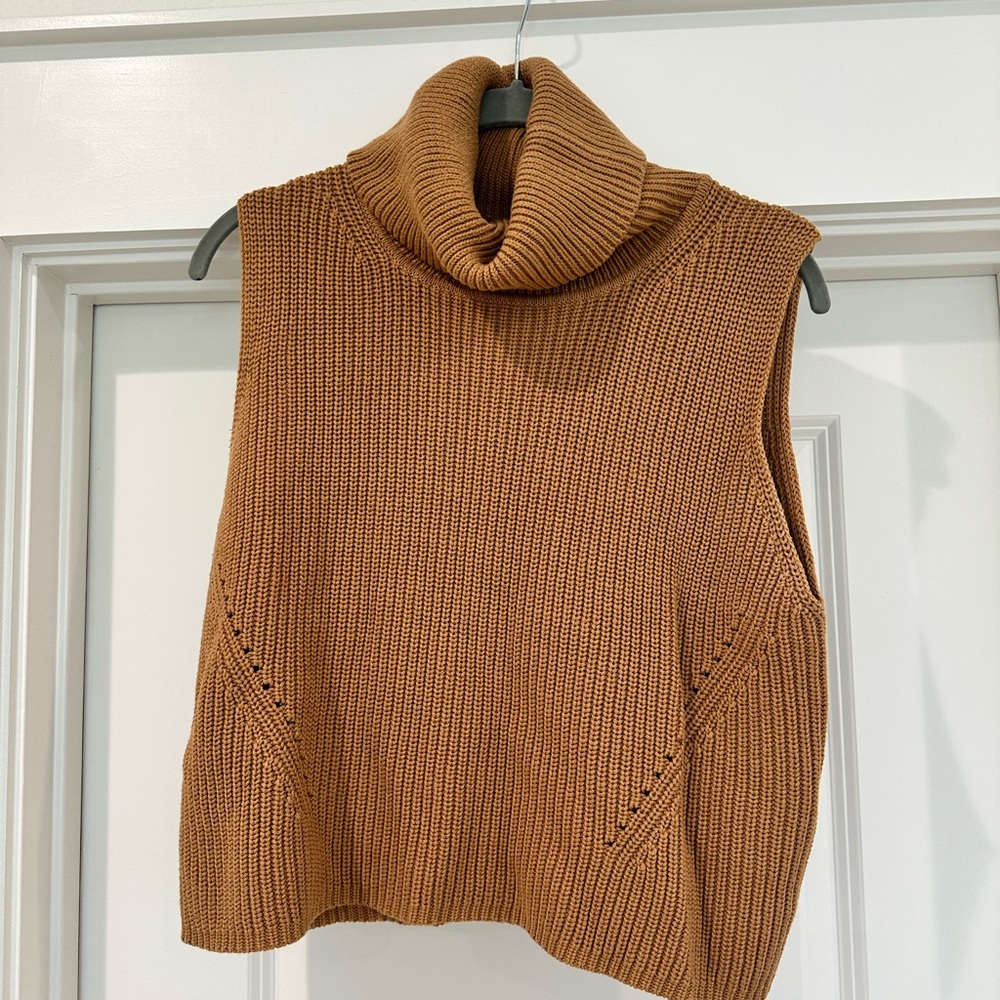 French connection sweater tank size M